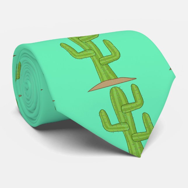 Corbata Cactus Thunder_Cove del Saguaro (Enrollado)
