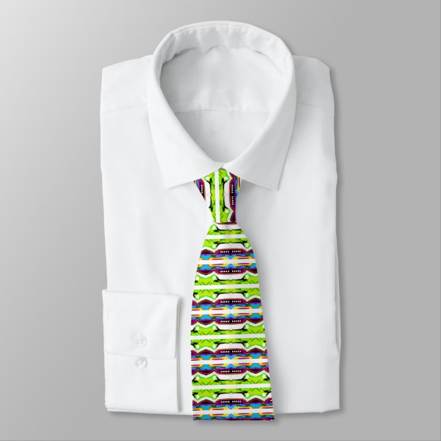 Corbata Cadenas atómicas (Atado)