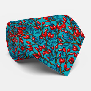 Corbata caderas de Rosa, rojo y azul