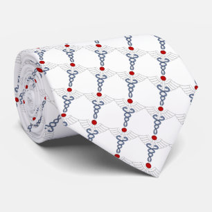 Corbata Caduceo/campo médico