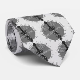 Corbata Caduceo de quiropráctico