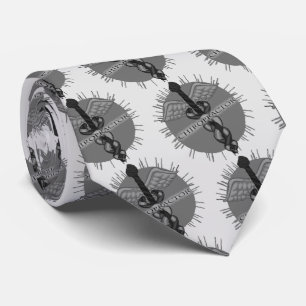 Corbata Caduceo de quiropráctico