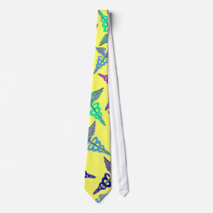 Corbata Caduceus Necktie