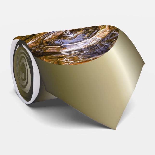 Corbata Caída de goteo de agua (Enrollado)