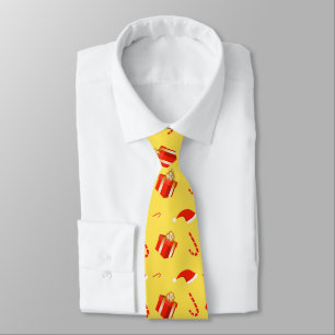 Corbata Caja de regalo de navidades Caña de caramelo de Sa