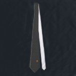 Corbata Calabaza<br><div class="desc">El subestimado accesorio de moda de Halloween para hombres consistentes en calabazas grises "subliminal" y una en naranja.</div>