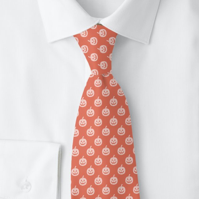 Corbata Calabaza de Halloween naranja (Subido por el creador)