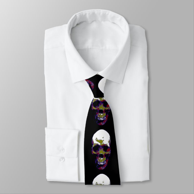 Corbata Calavera (Atado)