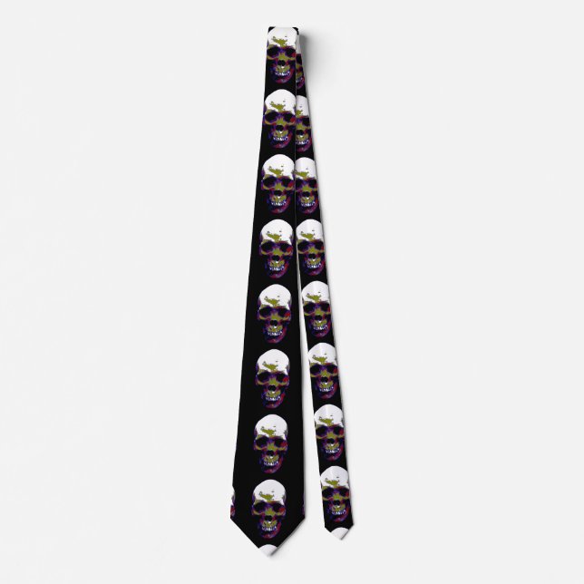 Corbata Calavera (Anverso)