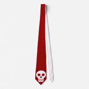 Corbata calavera