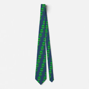 Corbata Calavera de Azúcar