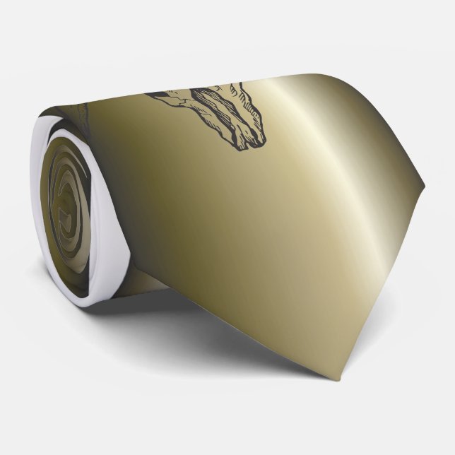 Corbata Calavera de toro de Longhorn de Texas (Enrollado)