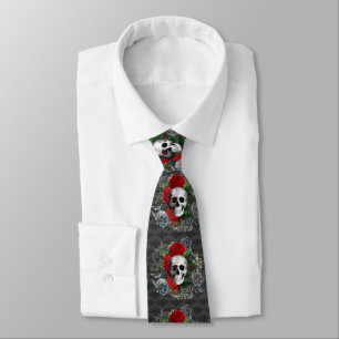 Corbata Calavera Necktie
