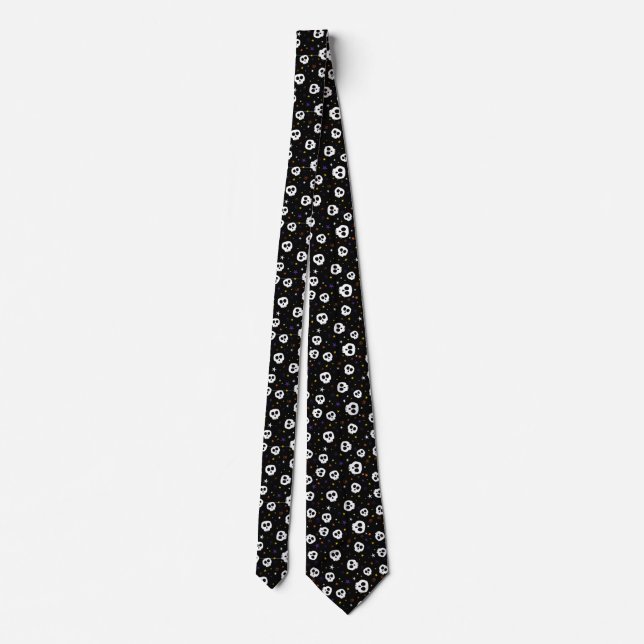 Corbata Calavera Toss Dress Tie (Reverso)