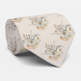 Corbata Calaveras de calabazas y Día de Acción de Gracias