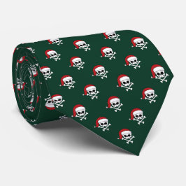 Corbata Calaveras de Santa Grunge Navidad