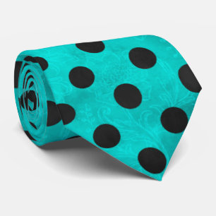 Corbata Calaveras de Turquesa y Diseño de la Serie Girasol