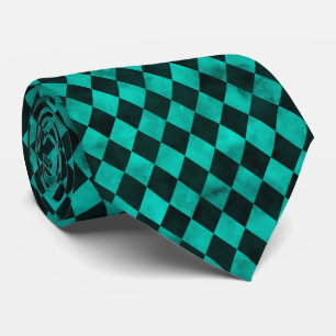 Corbata Calaveras de Turquesa y Diseño de la Serie Girasol