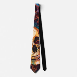 Corbata Calaveras Funky