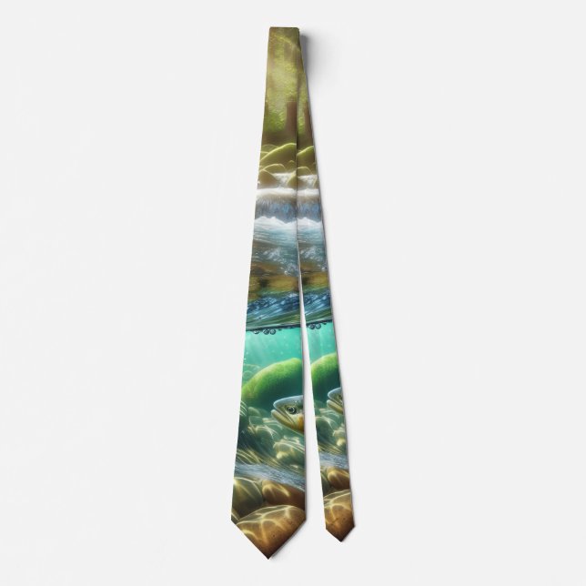 Corbata Calcetines de trucha Brook (Anverso)