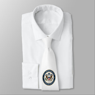 Corbata Calcomanías de ventana del U.S.D.O.C.