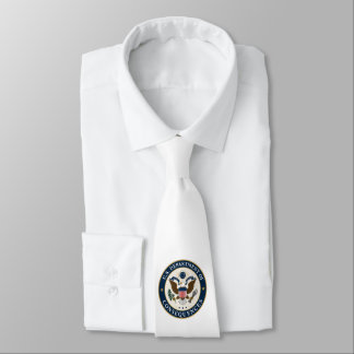 Corbata Calcomanías de ventana del U.S.D.O.C.