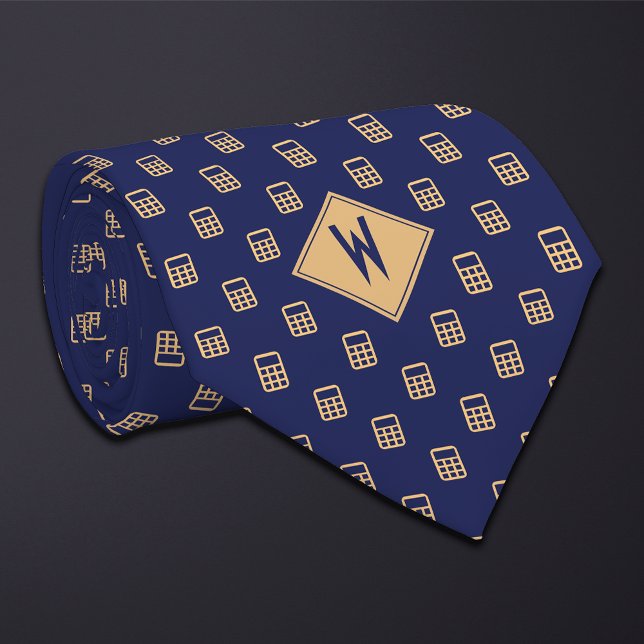Corbata Calculadora de contabilidad Blue (Subido por el creador)
