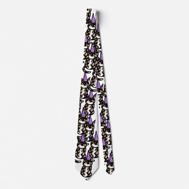 Corbata Calico Cat Celebration Tie (Anverso)