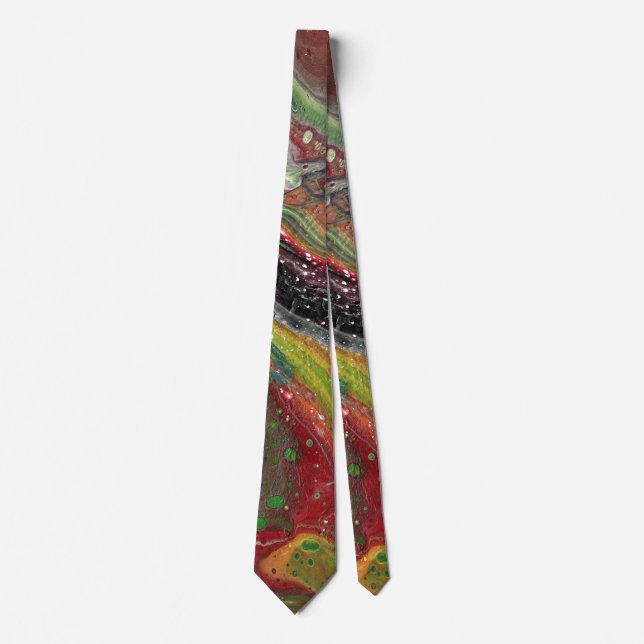 Corbata California Dreaming 1 Guay Bold Abstract Tie (Anverso)