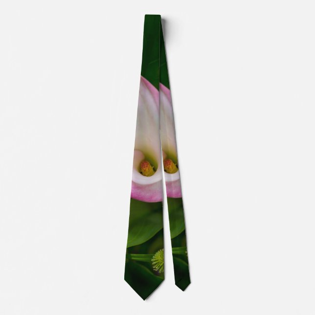 Corbata Calla Roll Neck Tie (Anverso)