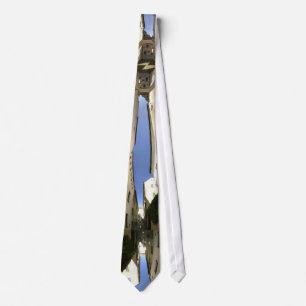 Corbata Callejón checo reflejado