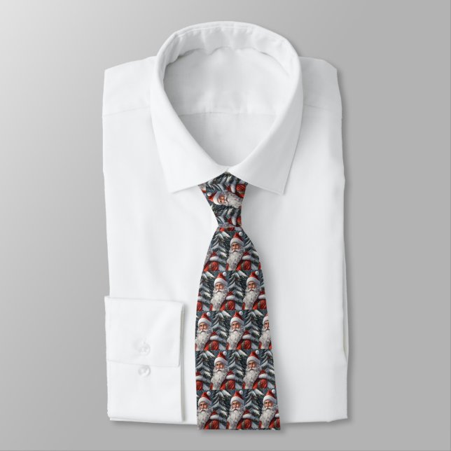 Corbata Calzado de cuello de Santa Claus (Atado)