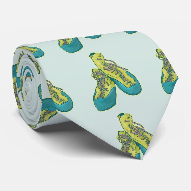 Corbata Calzado de escalada antigua escalada (Enrollado)