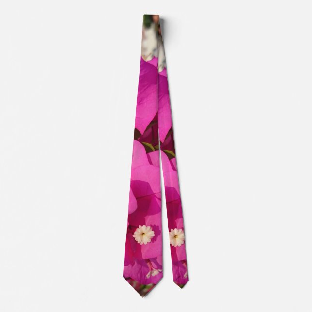 Corbata Calzado de flores de Bougainvillea (Anverso)