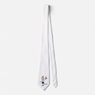 Corbata Camarera Figura de Palitos