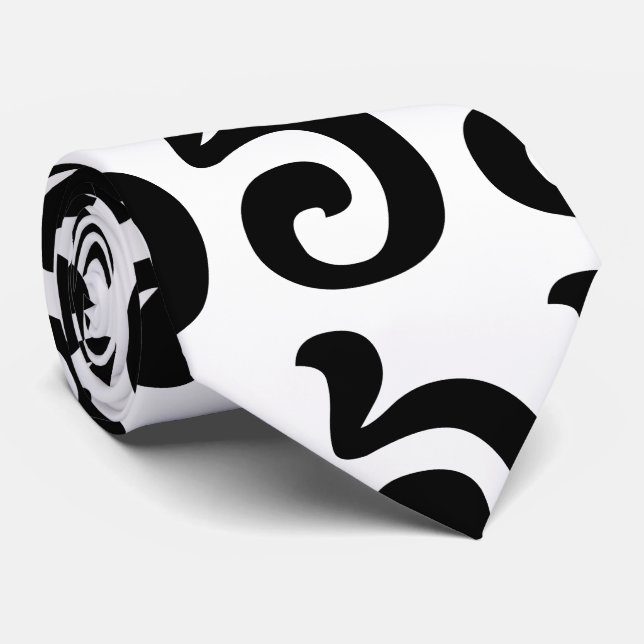 Corbata Cambodian Number 6 / Six / ៦ (Pram Muəj) Khmer (Enrollado)