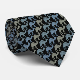 Corbata Camel Black Tie