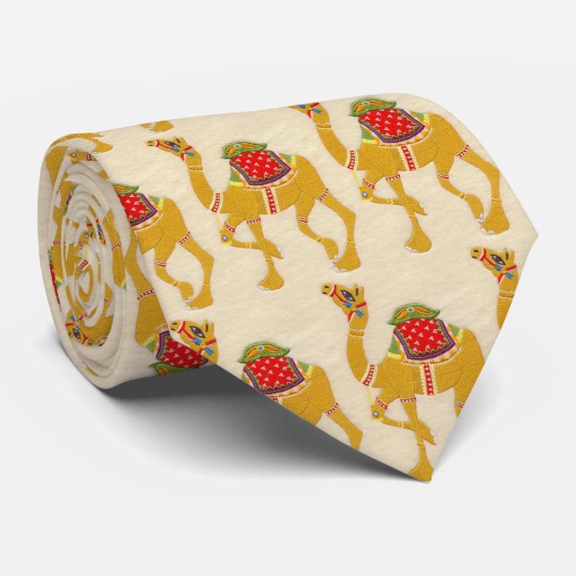 Corbata Camello OPUS (Enrollado)