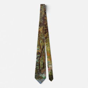 Corbata Camino en el bosque de Vincent van Gogh
