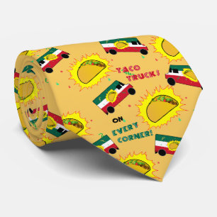 Corbata Camiones De Taco En Cada Esquina
