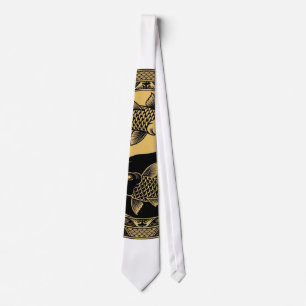 Corbata Camiseta gráfica de dragones Yin Yang