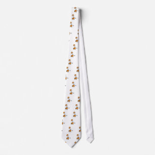 Corbata Camisetas y regalos de fútbol con palitos naranjas