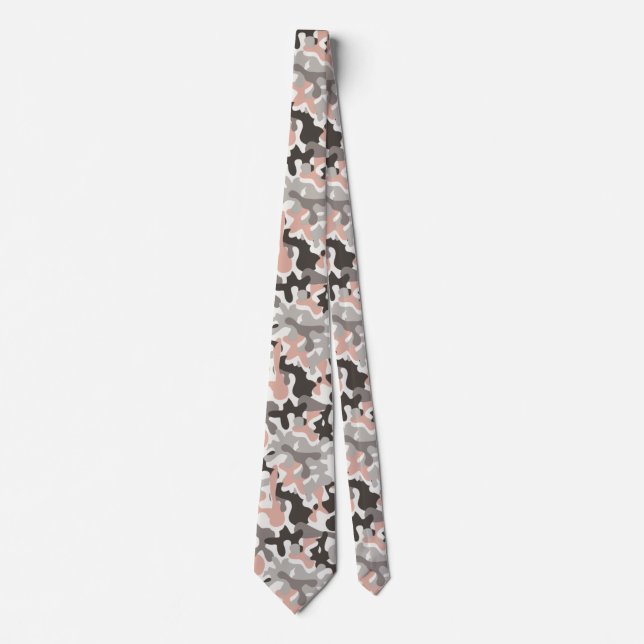 Corbata Camo de firma polvoriento (Anverso)