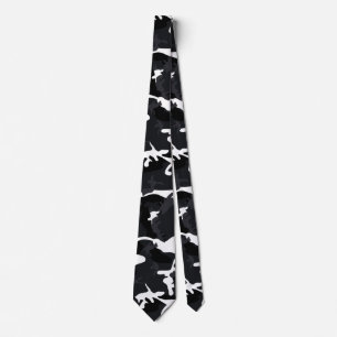 Corbata Camo de resaltados blancos del Ártico