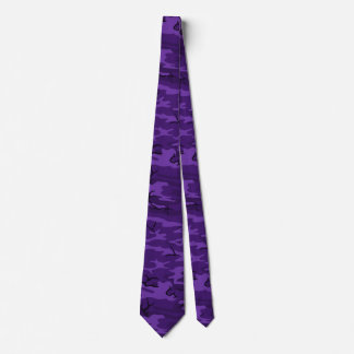 Corbata Camo púrpura oscuro