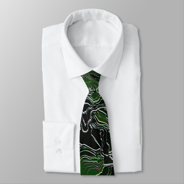 Corbata Camo verde (Atado)