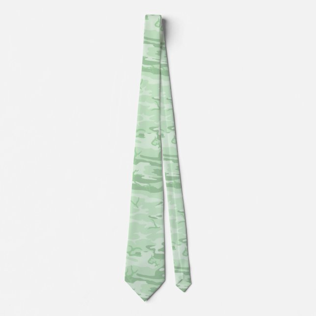 Corbata Camo verde oscuro (Anverso)