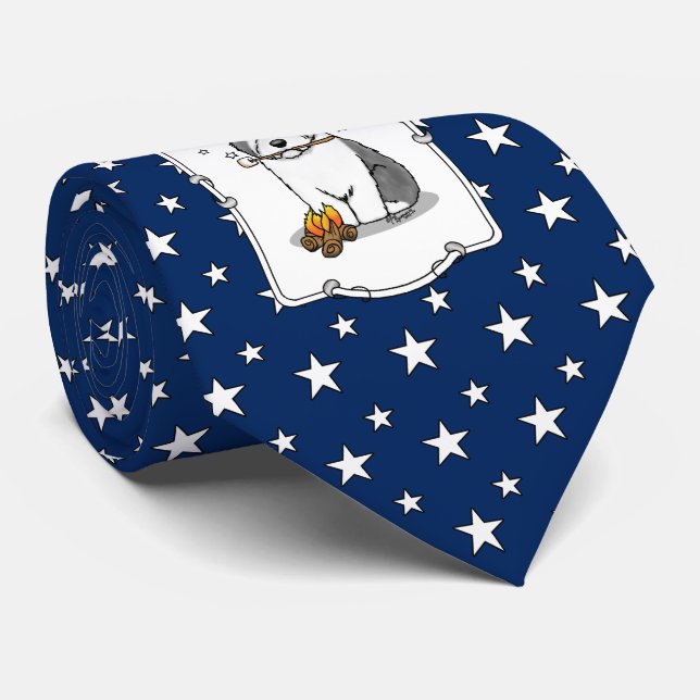 Corbata Camper de Hiker Perro de oveja inglés viejo Gris 1 (Enrollado)