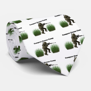 Corbata Campistas que van a acampar