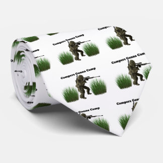 Corbata Campistas que van a acampar